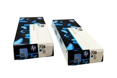 HP DesignJet T730 T830 Büyük Format Çizelge Yazıcıları için Siyan Mürekkep Kartüsü HP 729 728