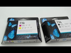 HP 774 P2V99A için orijinal yeni yazıcı başlığı Magent ve Sarı P2W00A Fotoğraf Siyah ve Açık Gri P2W01A