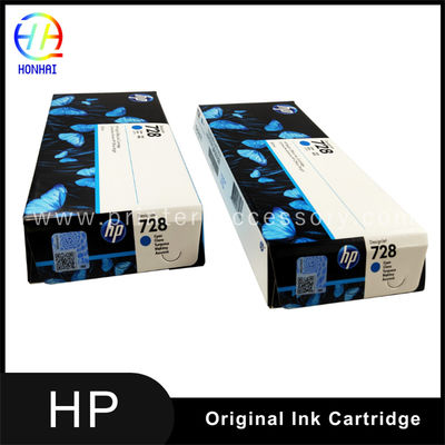 HP DesignJet T730 T830 Büyük Format Çizelge Yazıcıları için Siyan Mürekkep Kartüsü HP 729 728