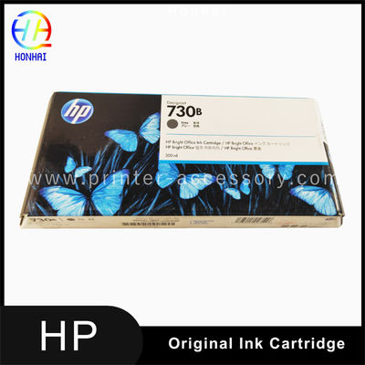 HP 730B 3ED50A T1700 T1600 T2600 için orijinal yeni mat siyah mürekkep kartuşu