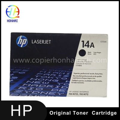 HP Laserjet Enterprise 700 M712 LaserJet M725 CF214A 14A Yazıcılar için orijinal toner kartuşu Siyah toner kartuşu