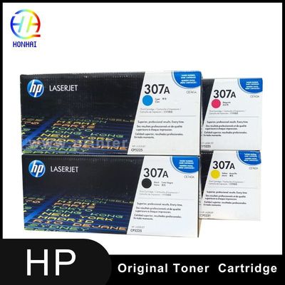 HP Color LaserJet Profesyonel CP5225dn CP5225n 307A CE740A CE741A CE742A CE743A Yazıcı LaserJet Toner Kartüsü için Orijinal Lazer Toner Kartüsü