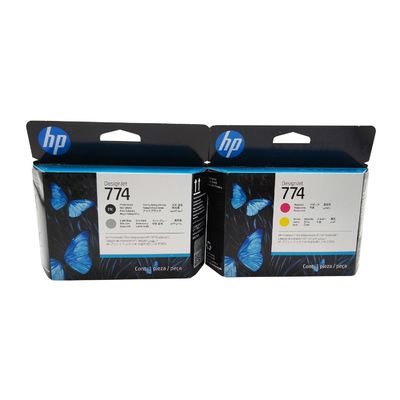 HP 774 P2V99A Magent ve Sarı P2W00A Fotoğraf Siyah ve Açık Gri P2W01A Mat Siyah ve Siyan Üretici Yazıcı