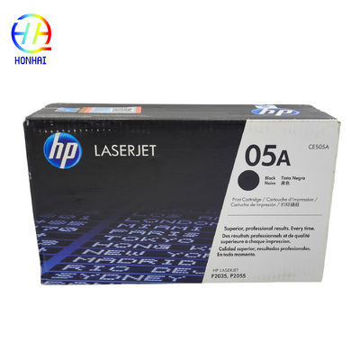 Orijinal HP 05A CE505A Laser Toner Cartridge, LaserJet P2035 P2055 Serisi Yazıcıları için 2300 Sayfa Verimi