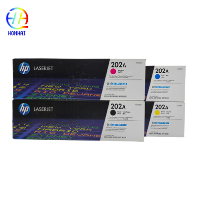 HP Color LaserJet Pro M254dw MFP M281cdw, M281fdw CF500A CF501A CF502A CF503A Yazıcı parçaları için orijinal Lazer Toner Kartüsü 202A