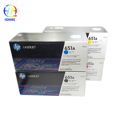 HP LaserJet Enterprise 700 Renkli MFP M775 Yazıcı parçaları için orijinal Lazer Toner Kartüsü 651A CE340A CE341A CE342A CE343A