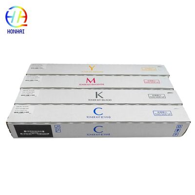 Uyumlu Kyocera Toner Kartoşu Seti CMYK Renk 25000 Sayfa TASKalfa 3554ci 3555ci 4054ci 4055ci için çiple çıkış